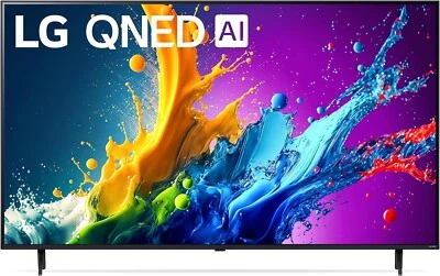 LG 43 Inch Class QNED80T Series 4K QNED TV with webOS 24 - Image 1 of 4