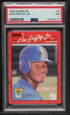 1990 Donruss Learning Series Ken Griffey Jr #8 PSA 7 HOF