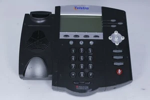 Genuine Polycom SoundPoint IP450 Business Media Phone 2201-12450-001 Phone Only - Picture 1 of 4
