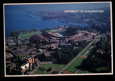 Husky Football Stadium, University of Washington, Seattle, Postcard  [B11568] NM