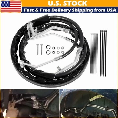 Juego de mangueras de aire acondicionado traseras C68100 para Dodge Caravan Chrysler 12-19 Foto 1 de 4