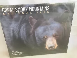 NEU VERSIEGELT PUZZLE 18""x24"" 550 Stck. Great Smoky Mountains Black Bear Graham - Bild 1 von 4