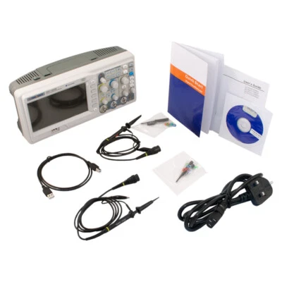 Siglent SDS1102CML+ Dual-Channel Bench Oscilloscope (100 MHz Bandwidth) / UK - Image 1 of 2