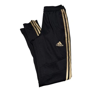 Adidas Tiro 25 Essentials Black Gold Training Track Pants Men's XS - Picture 1 of 11