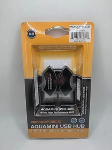 Monoprice Aquamini USB Hub 4-Port High Performance HUB USB 2.0 – Model MS-UH2042 - Picture 1 of 5