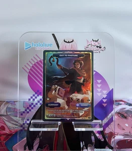 VCard Awakened Worlds 1st Edition Secret Rare - Out to Pasture 263/250 - Picture 1 of 1