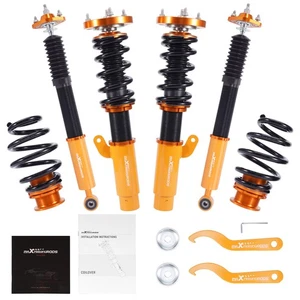 Adjustable Damping Coilover for BMW E46 318i 320i 325i 330i Non-xDrive 1998-2007 - Picture 1 of 20