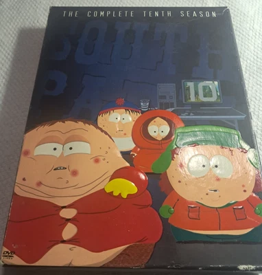South Park Complete Tenth Season 2007 DVD Comedy Central Trey Parker Matt Stone Foto 1 de 4