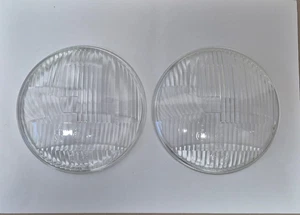 VW KARMANN GHIA TYP 14 & EARLY 34 RHD HELLA HEADLIGHT LENSES ASYMMETRIC 80895 - Picture 1 of 2