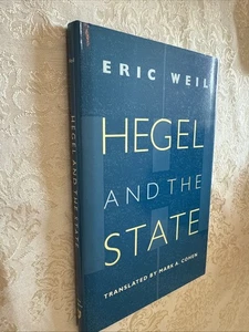 Hegel und der Staat von Éric Weil 1998 Hardcover sehr guter/sehr guter Zustand - Bild 1 von 4