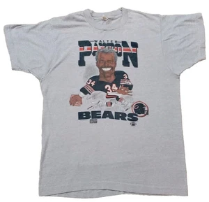 Chicago Bears Walter Payton NFL Salem 80s T Shirt AN54658 - Picture 1 of 2