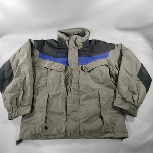 Columbia Sportswear Boulder Ridge Interchange Gray Jacket Coat Mens Size L - Picture 1 of 18