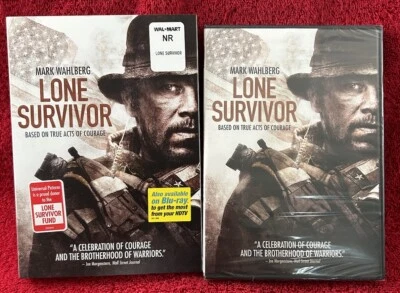 Lone Survivor DVD 2014 Mark Wahlberg Navy SEAL Afghanistan New sealed slipcase - Image 1 of 2