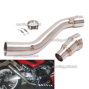 Silenciadores de 61 mm deslizables para tubo de escape de enlace medio para Honda CB650F CB650R CBR650R/F - Imagen 1 de 8