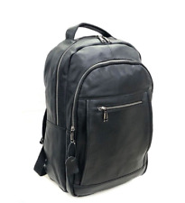 Genuine Large Real Leather Backpack Rucksack Shoulder Bag Laptop Bag Handbag