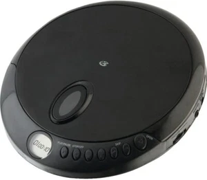 Gpx Pc301b Portable Cd Player With Anti-skip Protection And Earbuds Included - Picture 1 of 2
