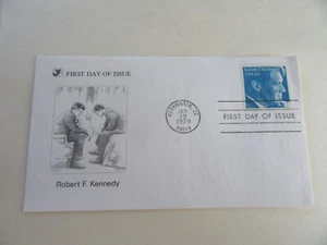 Robert F. Kennedy 15c Stamp Fdc Sc#1770 RFK & JFK Cachet By Reader's Digest-1979 - Picture 1 of 2