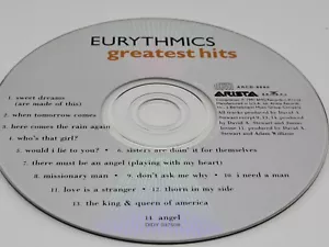Eurythmics Greatest Hits 1991 Arista Compact Disc OHNE HÜLLE - Bild 1 von 5