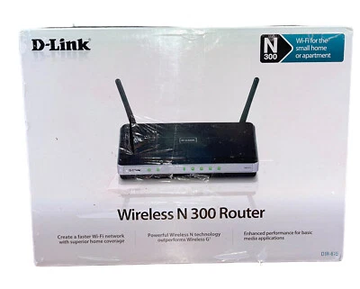 SEALED D-Link N300 108 Mbps 4-Port 10/100 Wireless N Router DIR-615 Wi-Fi 017 - Image 1 of 4