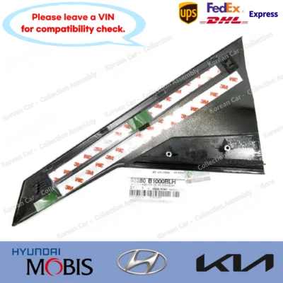 83280B1000BLH guarnição de porta traseira genuína direita para Hyundai Genesis - Imagem 1 de 2