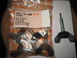 Original Stihl 4223-710-9300 Flügelschraube mit Stift am Ende Schraube 151 - Picture 1 of 1
