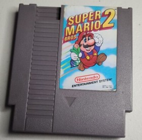 Super Mario Bros. 2 (Nintendo NES, 1988) Cartridge ONLY