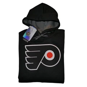 Philadelphia Flyers Hoodie Men's Size XL NHL Adidas Hockey Sweatshirt NWT - Picture 1 of 11