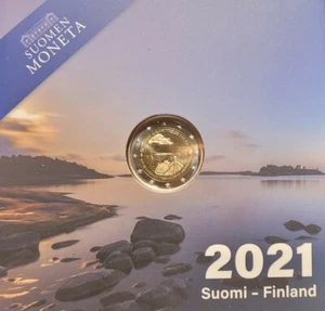 2 Euros Finlandia 2021 PROOF. Islas Aland. - Imagen 1 de 2