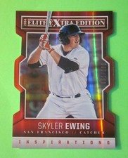 2014 Panini Elite Extra Edition Die-Cut #73 Skyler Ewing , Giants  81/200