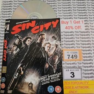 Sin city DVD disc and artwork only. Save £s. Eco. - Picture 1 of 1