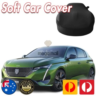 Funda Coche Spandex para Peugeot Softline Negra Lavable SIN ARAÑAZOS Foto 1 de 4