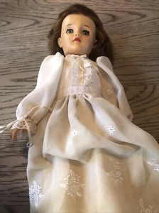 VINTAGE 1950's IDEAL MISS REVLON DOLL VT-20 Bride Dress -Dress AS IS, doll nice! - Picture 1 of 6