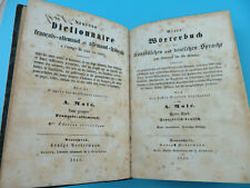 Wörterbuch - Französisch-Deutsch - A.Molé - Braunschweig 1845 - #5981