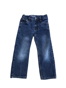 DKNY Mott Jeans Boy's 7 Elastic Waist Denim Pants Kids - Picture 1 of 5