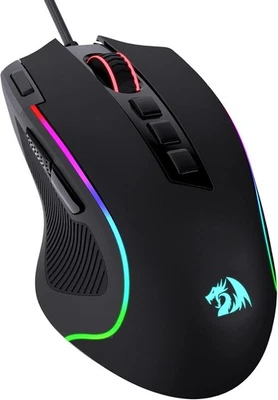 Redragon M612 Predator RGB Gaming Mouse, 8000 DPI Wired Optical Mouse - Image 1 of 4