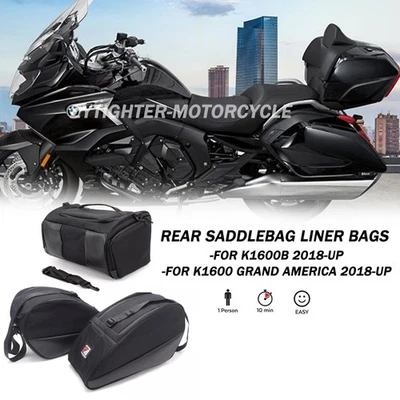 Accesorios Topcase maleta lateral equipaje bolsas interiores para BMW K1600B K1600GA 2018-UP Foto 1 de 4