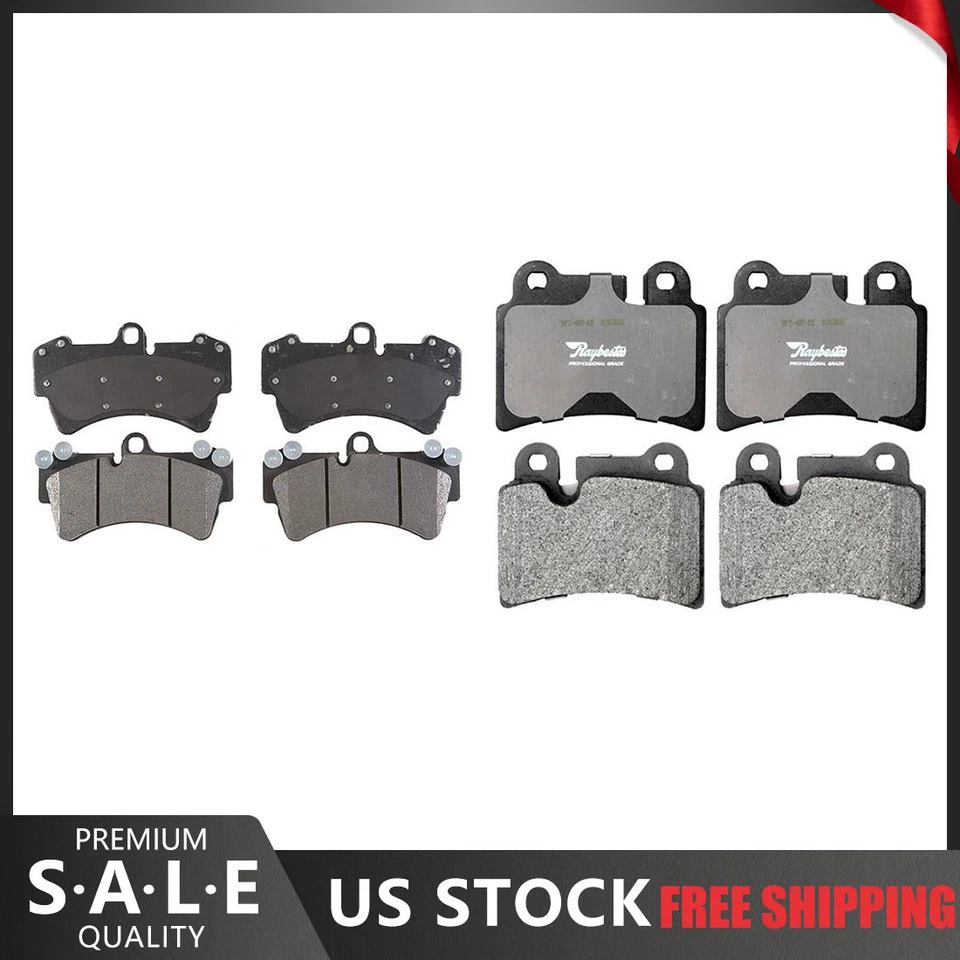 Pastillas de freno metálicas Element 3 delanteras y traseras para Volkswagen Touareg 2007 Foto 1 de 4