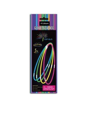 24/48/60/72 8" PALITOS BRILLANTES COLLARES FAVORES FIESTA COLOR NEÓN + CONECTORES Foto 1 de 4