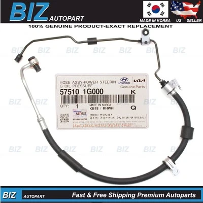Genuine Power Steering Pressure Hose for 2006-2011 Kia Rio Rio5 57510-1G000 Foto 1 de 4