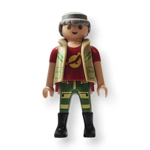Playmobil Figur Mann Ranger Safari Wildpark Natur Tiere Expedition Abenteuer - Picture 1 of 1