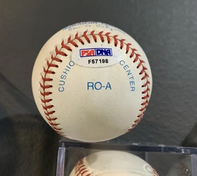 Cal Ripken Jr Signed Baseball PSA / DNA COA Autograph w/HOF 2007 JCA - Image 1 of 4