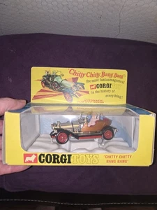 Corgi Toys Chitty Chitty Bang Bang 266 - Original Box and packaging. wings - Picture 1 of 9