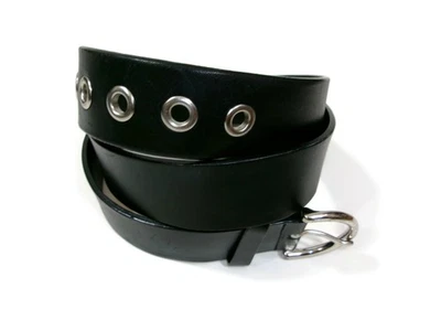 Cinturón Coach Mujer Cuero Calidad Negro Ojal Talla XL Extra Grande Foto 1 de 4