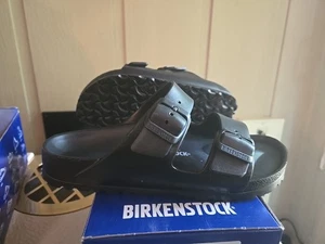 Birkenstock Arizona Essentials EVA Black waterproof sandals EU 44 medium - Picture 1 of 4