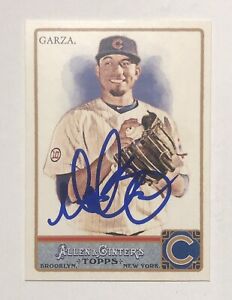 Matt Garza  SIGNED AUTOGRAPH 2011 Topps Allen & Ginter Card  Chicago Cubs MLB