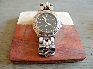 Fossil Blue Herrenuhr Silberfarben Wasserdicht 50M Edelstahl - Bild 1 von 3