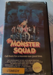 The Monster Squad VHS Tape 1987 Vestron Video 80s Monsters Horror Classic Tested - Picture 1 of 6