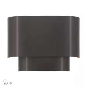Livex Springview 1Lt ADA Sconce, Bronze/Bronze Metal/Gold - 50299-92 - Picture 1 of 1