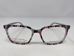 Betsey Johnson Girls SWEETIE BLK 49-16-130 Black/Pink Eyeglasses Frame J06 - Picture 1 of 8