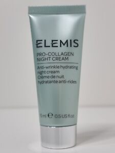 ELEMIS Pro-Collagen Night Cream 15ml Travel Size - Anti Wrinkle Hydrating